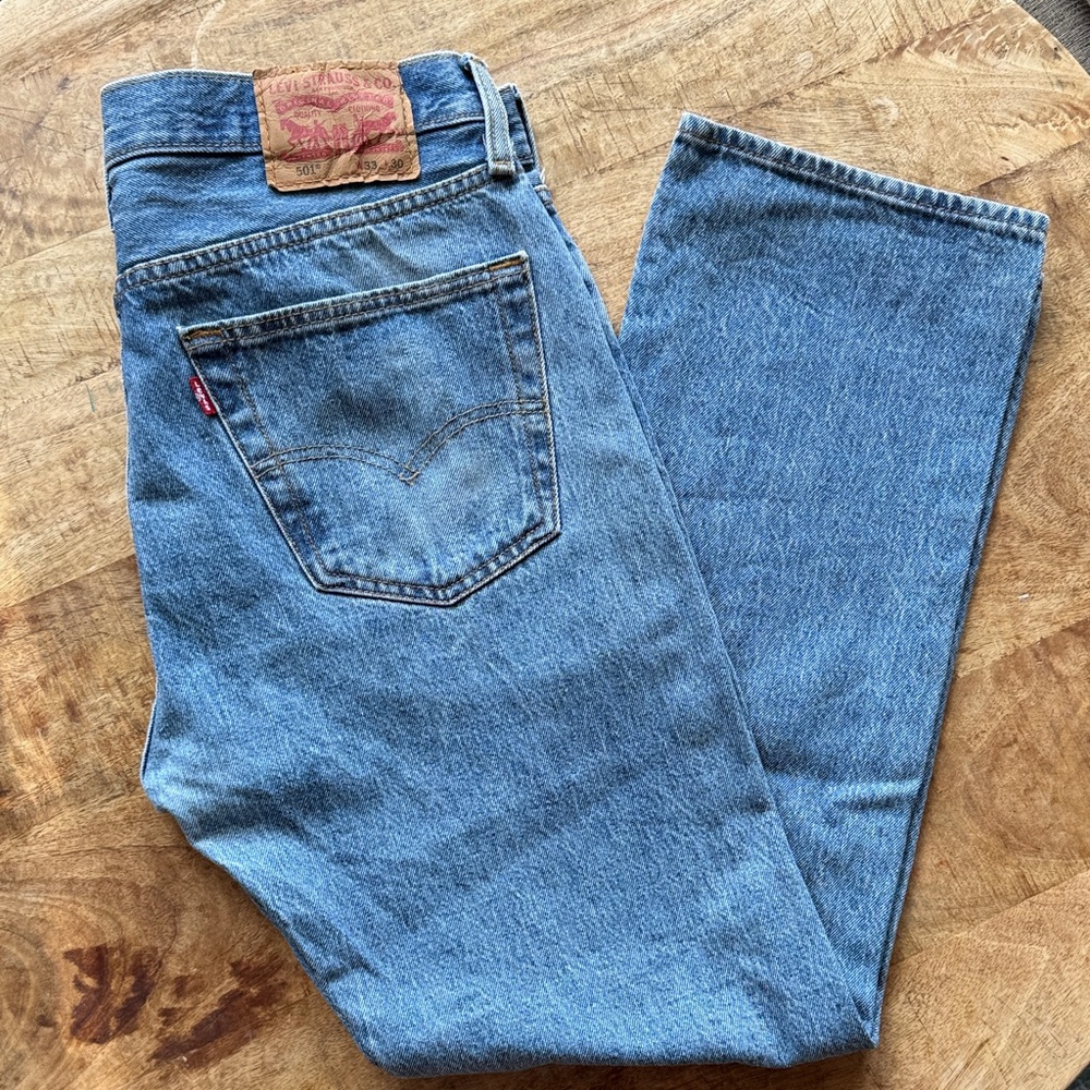Levi's 501 Originals Straight Leg Mens 33x30 ||